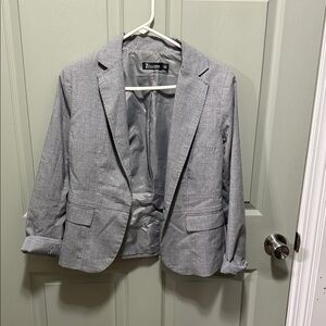 7th Avenue Gray Women's Blazer